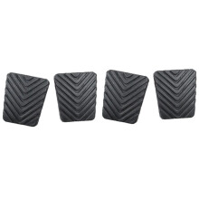 4PCS Black Rubber Brake Clutch Pedal Pad for Sonata Tucson 32825-36000