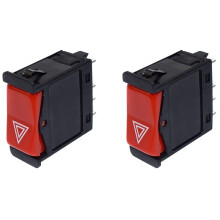 2X Warning Emergency Hazard Light Flasher 1248200110 for - W124 W201 W202 500E 300CE 400E 190E