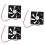 3Pcs 90mm x 25mm  12V 2Pin Cooling Fan for Computer Case CPU Cooler 1