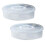 Plastic Pie Box with Lid Fresh-Keeping Box Pie Box with Handle Pie Box Suitable for Transport 1