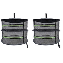 2X 2-Layers Herb Drying Rack,Food Dryer,Mesh Drying Rack,Mesh Net Dryer,Net Dryer, Drying Rack Hanging,Collapsible