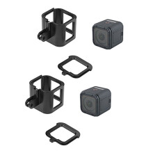 2X Aluminum Alloy Case Camera Aluminum Alloy Standard Protective Housing Frame for Hero 5 Session/Hero 4 Session