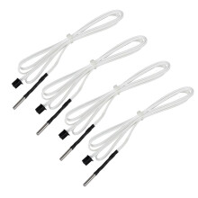4X 3D Printer Parts HT-NTC100K Thermistor Temperature Sensor for High Temperature Filament 350 Degrees B3950 for 1M