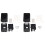 2X BL1830 with Li-Ion Power Tools Battery Case Replacement for  18V BL1840 BL1850 Plastic Shell 1