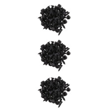 6mm x 12mm Plastic Rivets Car Push Clips 150 Pcs