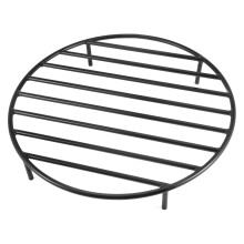 19 Inch Round Fire Pit Grate with 4 Legs for Outdoor Campfire Cooking Grill, Heavy Duty