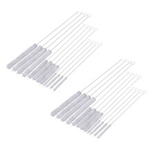 24-Piece Drinking Straw Cleaning Brush - (12Inch, 10Inch, 8Inch) -Bendable Cleaning Brush for Multiple Size Straws