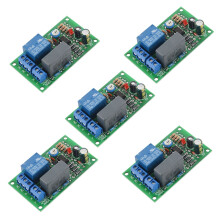 5X Carte Relais 220V, Mise Sous Tension, Temporisation, Module de Circuit, Interrupteur de Couloir, éclairage D'Escalier, D1B5
