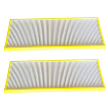 2X Cabin Filter 1770813 CU37001 1913500 for Truck Construction Machinery Air Conditioning Filter