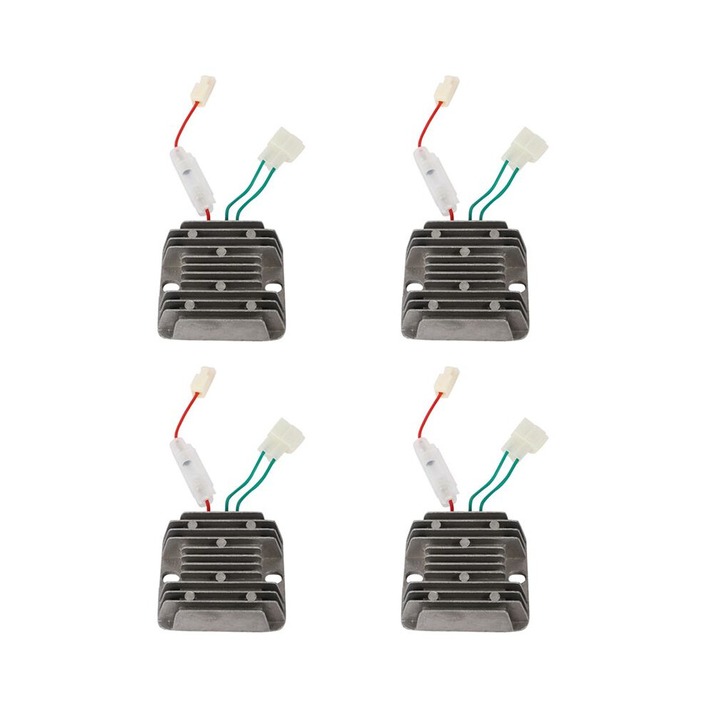 4X Generator Engine Voltage Regulator Rectifier Avr For Kipor Kama Kde6500 Kde6700t Dark/Gray 6032031581191