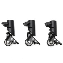 35mm Sliding Casters Wheel Universal Roller Slider Portable Rotation Swivel Wheels for Universal Speaker Bracket
