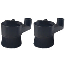 2X CNC Engraving Machine Accessories Spindle Brush Dust-Proof Brush 80mm Vacuum Cleaner Spindle