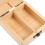 Multi-Grid Wooden Essential Oil Box Light Yellow Smooth Surface Holder 3