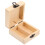 Multi-Grid Wooden Essential Oil Box Light Yellow Smooth Surface Holder 6