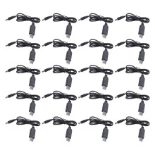 20X USB  5V A  12V 2.1mm x 5.5mm Convertitore di Modulo   Maschio Connettore Jack Cavo di Alimentazione Spina, Da USB A  Cavo -1M (5V A