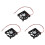 3X Desktop PC Case  12V 0.16A 60mm 2 Pin Cooler Cooling Fan 1