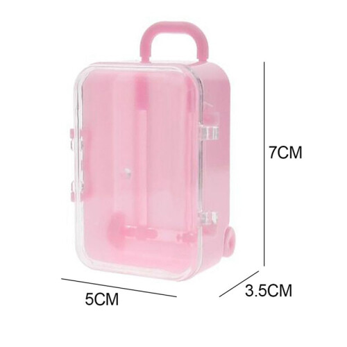 4X   Roller Travel Suitcase Candy Box Personality  Wedding Candy Box