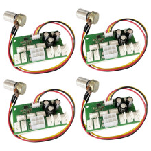 4X Computer Case Miner Fan Speed Controller 8-Channel Fan Hub PWM High-Power Violent Fan Controller Fan Speed Governor