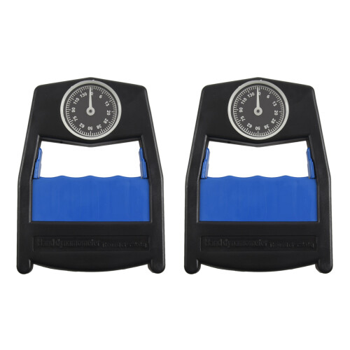 2X Hand Dynamometer Grip Power Strength Meter 130Kg/286Lbs Capacity Force Gauge