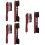6Pièces Brosse Multi-Usage Billard En Bois PVC Rouge Obscur 8