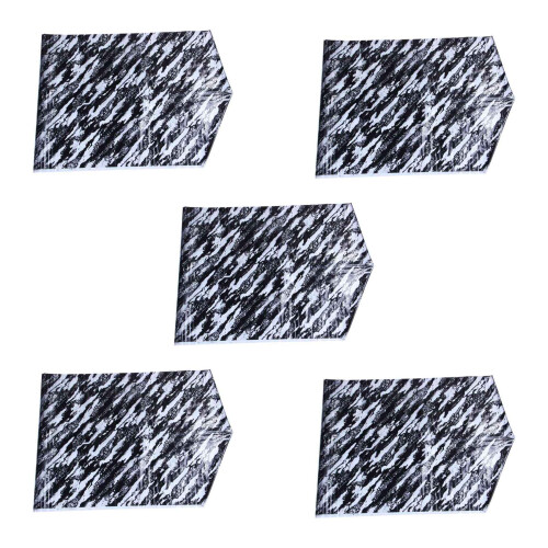 5X Hydrographischer Film - Wassertransferdruck - Wassertauchen - Plattenteller - 1 Meter