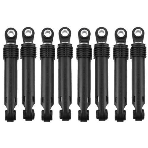 8 Pcs 100N for  Washing Machine  Washer Front Load Part Black Plastic Shell Home Appliances Accessories