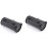 2X Motorcycle Fork Bag PU Leather Handlebar Tool Pouch Sissy Bar Roll Storage Bag Saddle Bag with 2 Straps, Universal 1