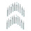 20Pcs 900M-T Soldering Iron Tips Silver 1