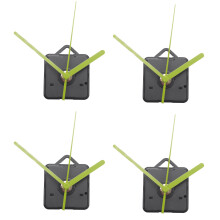 4X Movimento Al Quarzo Orologio da Parete Meccanismo di Movimento Modalita' Silenziosa Riparazione DIY Sostituisci Il Kit di Componenti Decorazioni