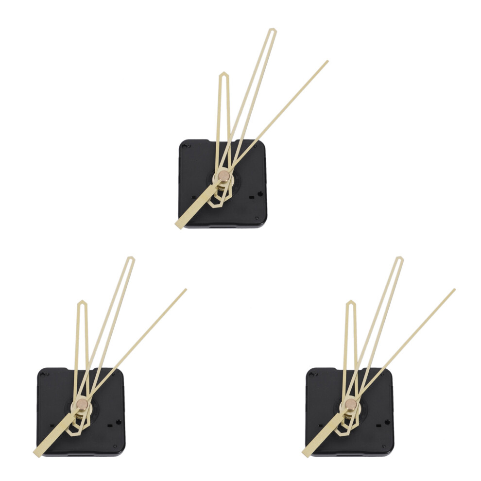3X Silent Large Wall Clock Mechanism Watch Diy Mechanism Quartz Clock Movement Parts Replacement Repair Clock Parts 6032318020061