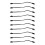 60 Pcs 1 Ft Flat Internet Network Cable Solid Cat6 High Speed Patch Lan Wire with Snagless Rj45 Connectors 1