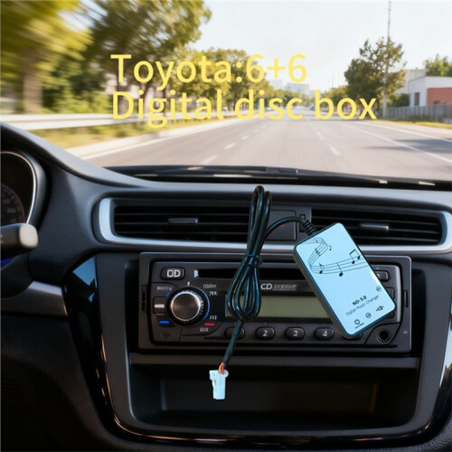 For  Car Infotainment 6+6 Interface  Module Digital Disc Box Receiver