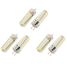 6X 6.5w GY6.35 ŻAróWki LED 72 2835 SMD LED 320Lm 50w Lampy Halogenowe Odpowiednik ŚCiemniania Czysta Biel 6000K 360 Stopni KąT WiąZki Silikonowa