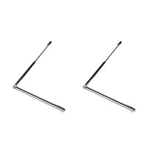 2PCS Portable Dowsing Rod Water Detector Tool Adjustable Rods Flexible Divining Water Spirit Gold Buried Items