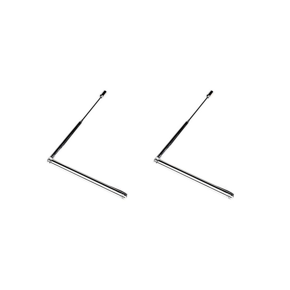 2Pcs Portable Dowsing Rod Water Detector Tool Adjustable Rods Flexible Divining Water Spirit Gold Buried Items 6032505113446