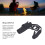 Mug Sleeve 40oz Adjustable Strap Neoprene Black 4