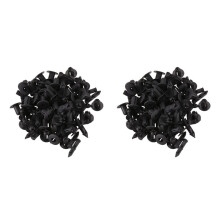 6 mm X 12 mm Plastnitar Bil Push Clips 100 St