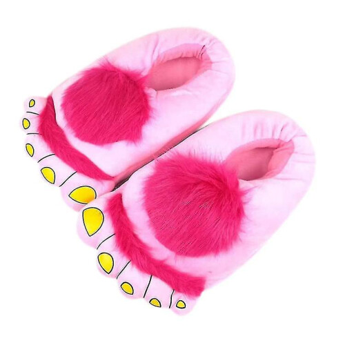 (pink)Women's Slippers Furry Comfortable Warm Slippers