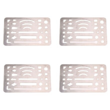 4X Edelstahl 27 Patterns Zeichenwerkzeug Loeschen/ Beseitigen