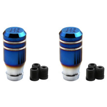 2X 3 Inch Burnt Universal Car 5 Speed Gear Shift Lever Manual Shifter Knob