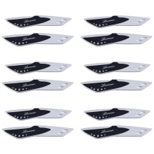 6X Front Car Windscreen Wiper Spoiler Presser with Rhinestone