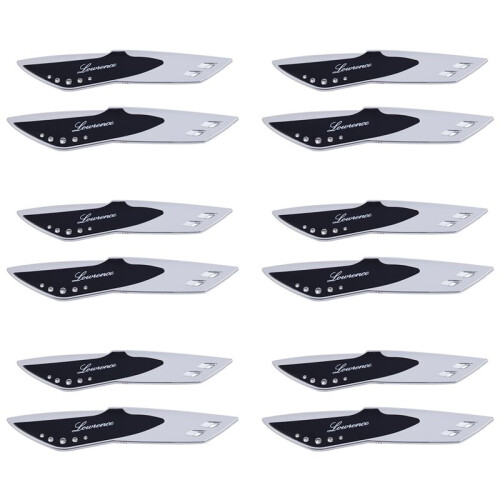 6X Front Auto Scheibenwischer Spoiler Presser mit Strass 1