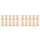 20Pcs Wooden Empty Thread Spools Natural Color 29Mm X23Mm 1