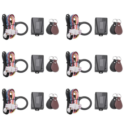 6X  Car Engine Push Start Stop Button Rfid Lock Ignition Keyless Entry System Auto Start Stop Immobilizer Starline
