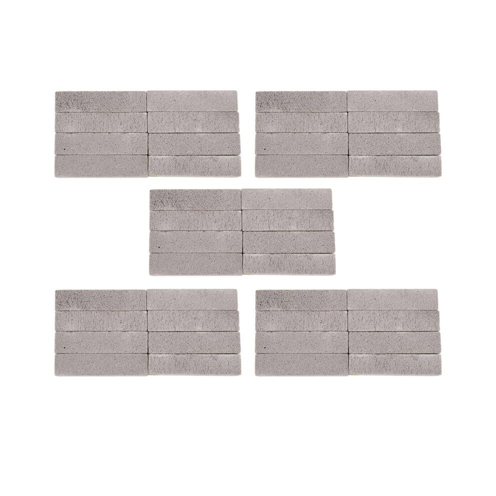 40 Pieces Pumice Stones For Cleaning Pumice Scouring Pad Grey Pumice Stick Cleaner For Removing Toilet Bowl Ring Bath 4713765806065