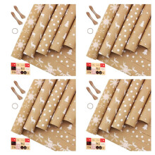 Wrapping Paper Sheets,for Christmas Birthday Party Wrapping Paper Set of 20 Gift Wrap Papers,Present Gift Wrapping Paper