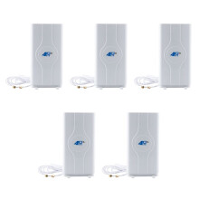 5X 700-2600Mhz 88Dbi 3G 4G Lte Antenna Mobile Antenna Male Connector Booster Mimo Panel Antenna+2 Meters(2X SMA-Male)