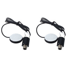 2X Acoustic Pickup Piezo Transducer Jack for Guitar Violin Mandolin