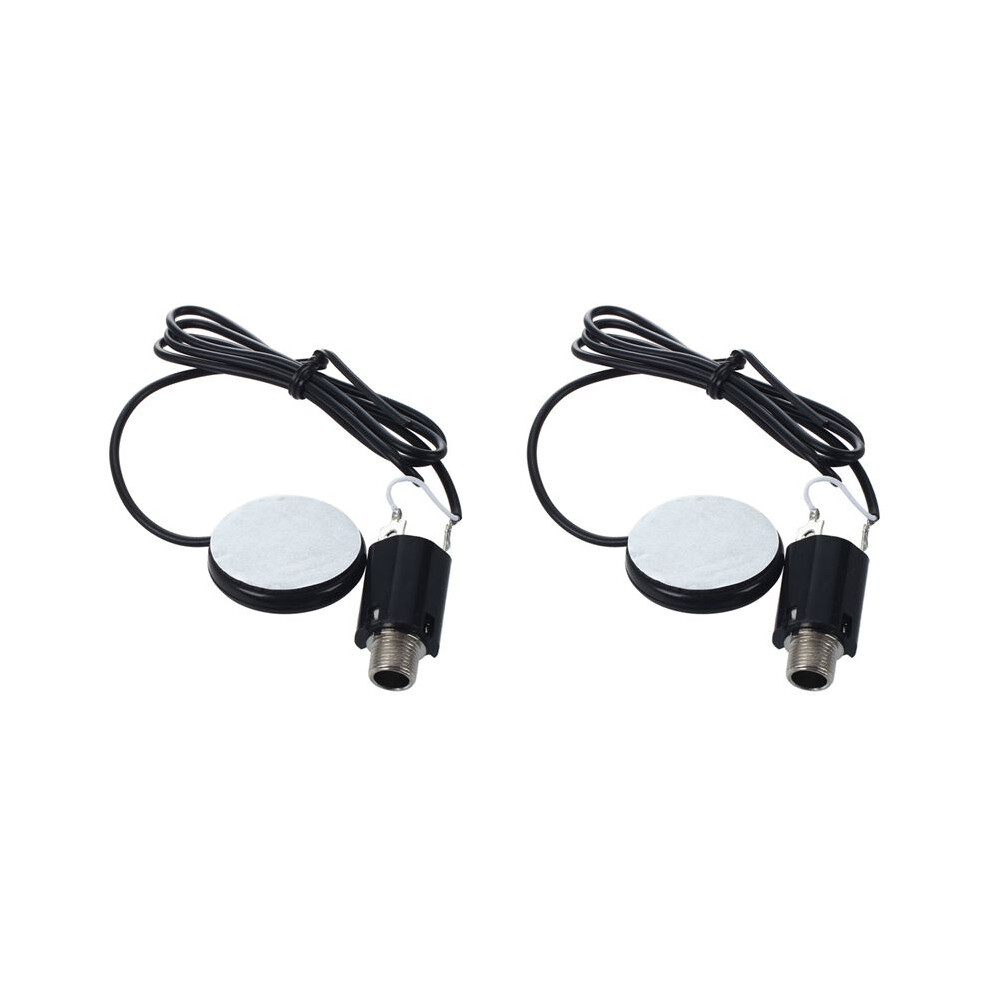 2X Acoustic Pickup Piezo Transducer Jack For Guitar Violin Mandolin 6032999214209