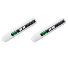 2X Portable Digital Monitor Detector Skin Sensor Face Skin Moisture Tester Meter Water Oil Analyzer